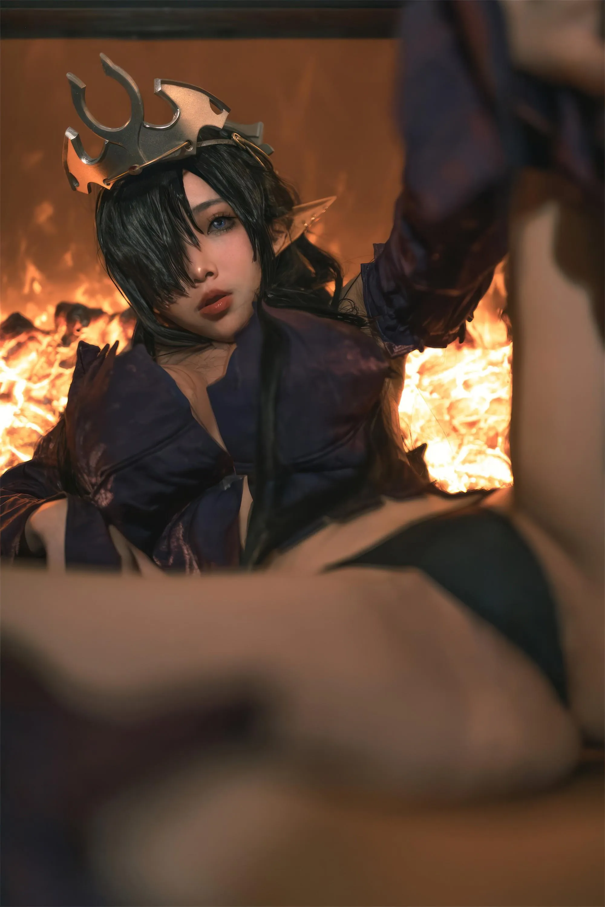 杏仁曲奇 – NO.12 黑兽 精灵女王 [60P]插图6